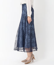 画像をギャラリービューアに読み込む, スパンコールコード刺繍レーススカート/MM517206
