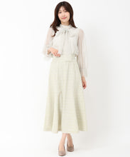 画像をギャラリービューアに読み込む, ツイード風パイピングスカート/MM517209