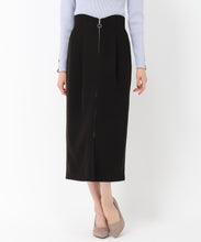 画像をギャラリービューアに読み込む, フロントジップタイトスカート/MM517210 (ブラック)