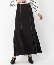 画像をギャラリービューアに読み込む, 異素材プリーツマーメイドスカート/MM517214