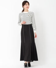 画像をギャラリービューアに読み込む, 異素材プリーツマーメイドスカート/MM517214