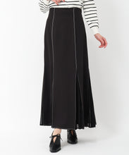 画像をギャラリービューアに読み込む, 異素材プリーツマーメイドスカート/MM517214
