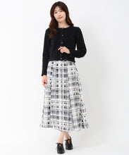 画像をギャラリービューアに読み込む, シアーチェックフレアスカート/MM517217