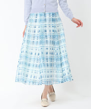 画像をギャラリービューアに読み込む, シアーチェックフレアスカート/MM517217