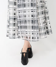 画像をギャラリービューアに読み込む, シアーチェックフレアスカート/MM517217