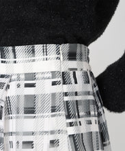 画像をギャラリービューアに読み込む, シアーチェックフレアスカート/MM517217
