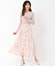 画像をギャラリービューアに読み込む, カラーフラワードッキングワンピース/MM517401