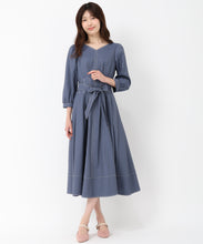 画像をギャラリービューアに読み込む, ポリデニムワンピース/MM517403