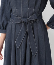 画像をギャラリービューアに読み込む, ポリデニムワンピース/MM517403