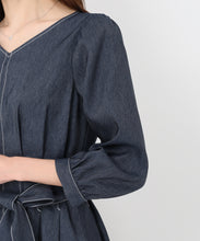 画像をギャラリービューアに読み込む, ポリデニムワンピース/MM517403