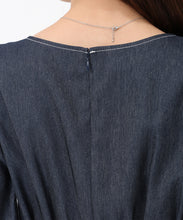 画像をギャラリービューアに読み込む, ポリデニムワンピース/MM517403