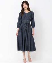 画像をギャラリービューアに読み込む, ポリデニムワンピース/MM517403