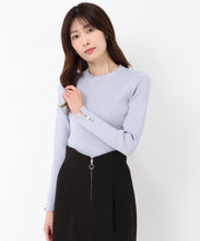 画像をギャラリービューアに読み込む, ハート釦リブニット/MM518301