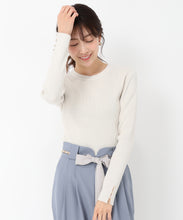 画像をギャラリービューアに読み込む, ハート釦リブニット/MM518301