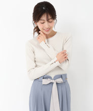 画像をギャラリービューアに読み込む, ハート釦リブニット/MM518301