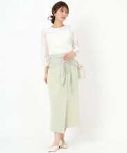 画像をギャラリービューアに読み込む, シフォンリボンタイトスカート/MM517207