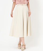 画像をギャラリービューアに読み込む, ラウンドカットフレアスカート/MM517211 (ベージュ)