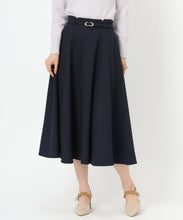 画像をギャラリービューアに読み込む, ラウンドカットフレアスカート/MM517211 (ネイビー)