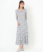 画像をギャラリービューアに読み込む, ぼかしフラワースカート/MM517215