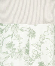 画像をギャラリービューアに読み込む, カシュクールフラワー柄ドッキングワンピース/MM517405