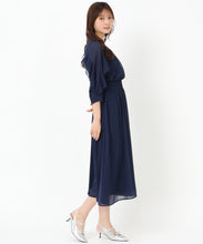 画像をギャラリービューアに読み込む, フリルスリーブシフォンワンピース/MM517408