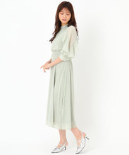 画像をギャラリービューアに読み込む, フリルスリーブシフォンワンピース/MM517408