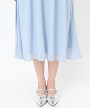 画像をギャラリービューアに読み込む, フリルスリーブシフォンワンピース/MM517408