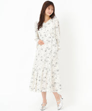 画像をギャラリービューアに読み込む, ラインフラワーワンピース/MM517414