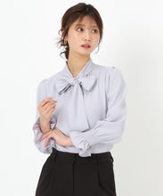 画像をギャラリービューアに読み込む, ボウタイシャーリングブラウス/MM518103