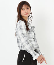 画像をギャラリービューアに読み込む, ボウタイシャーリングブラウス/MM518103