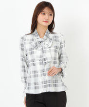 画像をギャラリービューアに読み込む, ボウタイシャーリングブラウス/MM518103
