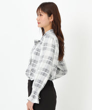 画像をギャラリービューアに読み込む, ボウタイシャーリングブラウス/MM518103