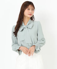 画像をギャラリービューアに読み込む, ボウタイシャーリングブラウス/MM518103