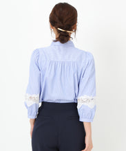 画像をギャラリービューアに読み込む, 袖レースシャツブラウス/MM518109