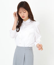 画像をギャラリービューアに読み込む, 袖レースシャツブラウス/MM518109