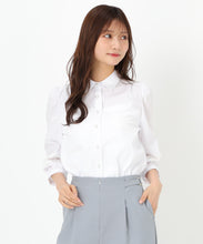 画像をギャラリービューアに読み込む, 袖レースシャツブラウス/MM518109