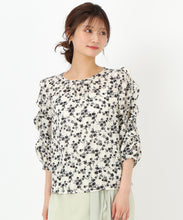 画像をギャラリービューアに読み込む, ラッフルフリル袖開きブラウス/MM518112