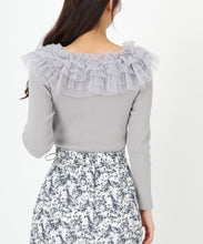 画像をギャラリービューアに読み込む, 2wayチュールフリルニット/MM518306