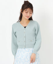 画像をギャラリービューアに読み込む, 畦Vネックカーディガン/MM518402
