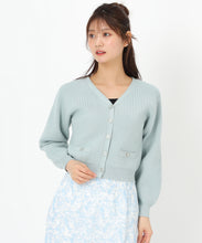 画像をギャラリービューアに読み込む, 畦Vネックカーディガン/MM518402
