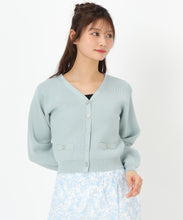 画像をギャラリービューアに読み込む, 畦Vネックカーディガン/MM518402