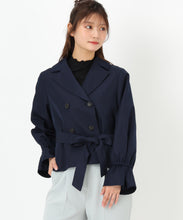 画像をギャラリービューアに読み込む, ショートトレンチジャケット/MM518506 (ネイビー)