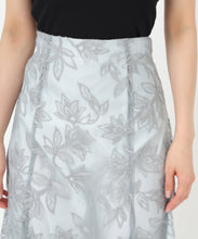 画像をギャラリービューアに読み込む, ラメフラワー刺繍スカート/MM527201