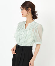 画像をギャラリービューアに読み込む, ラッフルシアーブラウス/MM528107
