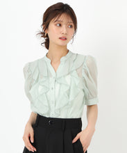 画像をギャラリービューアに読み込む, ラッフルシアーブラウス/MM528107