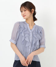 画像をギャラリービューアに読み込む, ラッフルシアーブラウス/MM528107