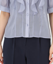 画像をギャラリービューアに読み込む, ラッフルシアーブラウス/MM528107