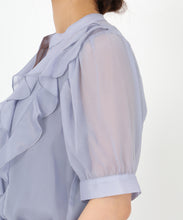 画像をギャラリービューアに読み込む, ラッフルシアーブラウス/MM528107