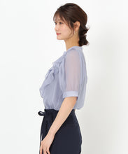 画像をギャラリービューアに読み込む, ラッフルシアーブラウス/MM528107