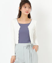 画像をギャラリービューアに読み込む, 2wayリブタンク/MM528201 (ブルー)